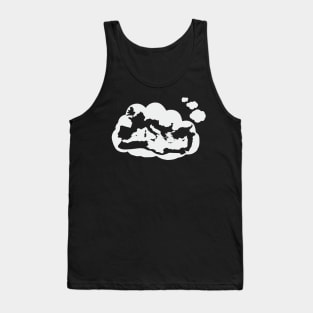 Thinking About the Roman Empire Basic Thought Cloud How Often do You Think About the Roman Empire Tank Top